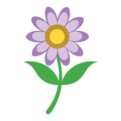 Fototapeta premium vector illustration of a sunflower