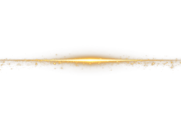 Golden Light Burst Glitter Effect