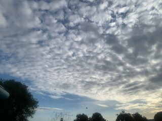 BBeautiful clouds white cloud and sky