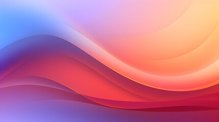 Blue red gradient abstract background with soft shadows for posters.