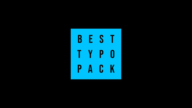 Typography Three Lines 21