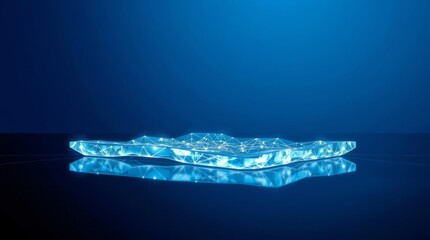 Egovernment node map illustration for country digitalization progress and outreach decks