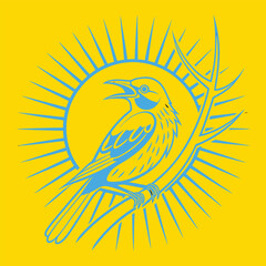 Abstract seed + spark logo where a tiny oval seed shape splits at the top into two thin diverging lines resembling a spark, symbolizing origin, growth, and ignition, clean monochrome vector.