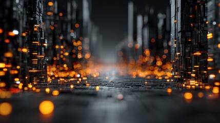 Analysing data and visualizing with cyber base programming and Software Coding concept in high quality realistic details