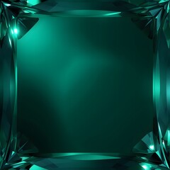 Emerald Gemcut Frame