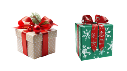 classic christmas gift boxes