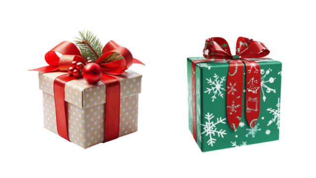 classic christmas gift boxes