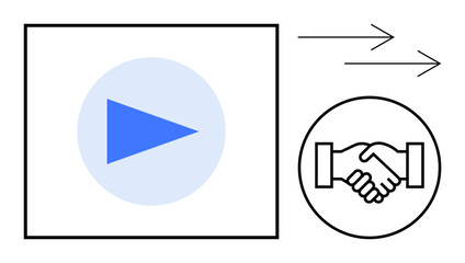 Media sharing concept. Media sharing fosters collaboration and efficient communication. Media sharing supports teamwork, digital interaction, and connectivity. Perfect for tech, teamwork, marketing