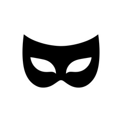 Colorful Carnival Mask Vector Illustration