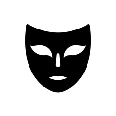 Traditional Face Mask Vector Illustration