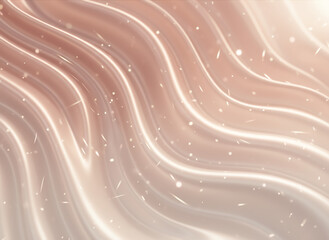 rose gold to pearl white metallic gradient with silky smooth highlights in elegant minimal style

