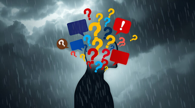 Overwhelmed with questions and doubts in challenging times needing clarity and direction, feeling lost and uncertain during difficult periods of decision making