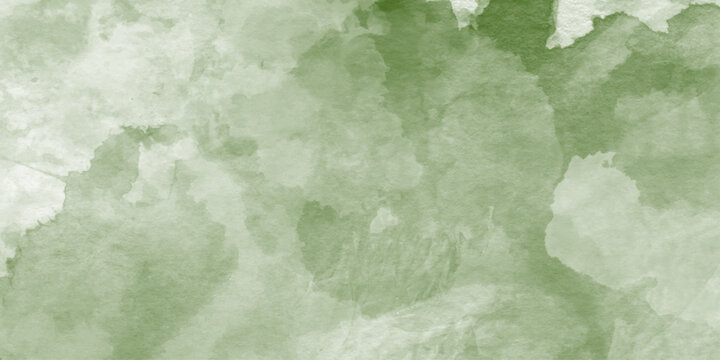 Green watercolor background for design, perfect for cheerful spring themes, soft lime green texture with watercolor blending, old watercolor paper background.