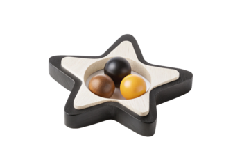 Star Rattle isolated on white background