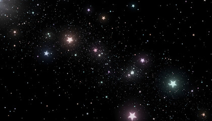 Obraz premium Abstract Light Effects, Stars, Sparkles, Dust Particles and Glowing Elements on Transparent Background , No Background |