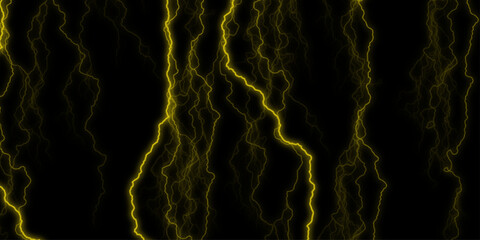 Luxurious Black Granite with Veins of Pure Gold. ntense lightning strikes across a dark night sky. vibrant display of atmospheric electricity with stunning lightning strike against dark sky backdrop.
