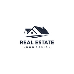 Real estate logo modern design template. Suitable for business building, construction.