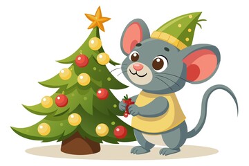 mouse and christmas gifts