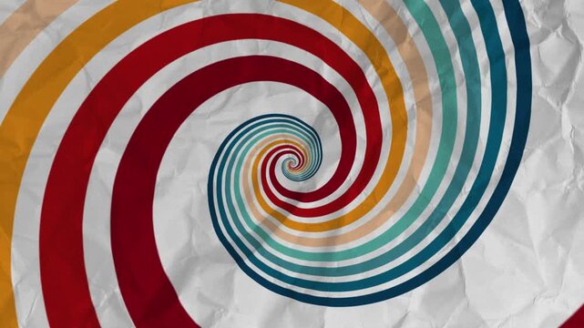4K Animated Vintage Striped Backgrounds, Posters, Banner Samples, Retro Colors from the 1970s 1900s, 70s, 80s, 90s. retro vintage 70s style stripes background poster lines. Crumpled paper retro design