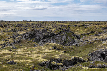 mountains and landscape in Iceland