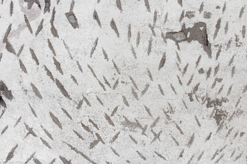 Texture of the wall with notches on the plaster for better bonding with the putty. Industrial...