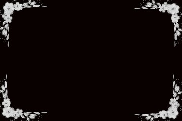 Simple Background Frame with Black Color Background Frame, Unique Background and Amazing Style Frame