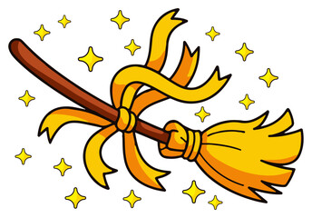 A vector illustration of a yellow sun symbol with clouds, moon, and stars as a gold decoration design, vector, drawing, frame, icon, gold, symbol.