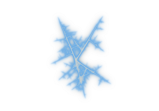 Vibrant blue Lightning Energy Effect on White Background creating a glowing electric burst visual. Dynamic electric strike illustration ideal for digital design. Neon storm bolt graphic for creative p