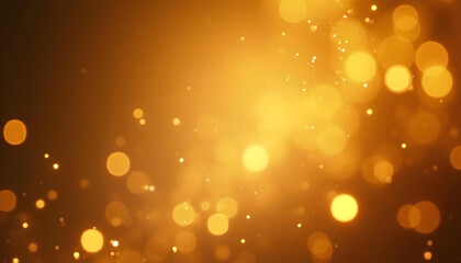 &ldquo;Elegant golden Christmas background, shimmering bokeh lights, soft depth of field, floating golden particles, luxury festive glow, high-resolution 4K, smooth gradients, premium holiday feel, perfect 