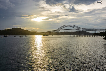 The Bridge of the Americas is a
1,654-meter steel bridge that crosses the Pacific entrance to the Panama Canal