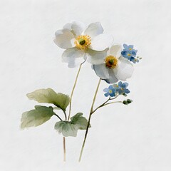 Delicate Floral Arrangement in Gentle Pastel Shades