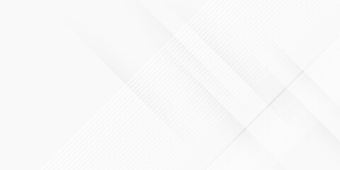 Fototapeta premium Abstract white background. Minimal geometric white light background abstract design.