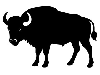 buffalo   simple   silhouette vector,buffalo  icon