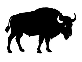 buffalo   simple   silhouette vector,buffalo  icon