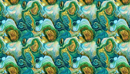 abstract background of green and blue