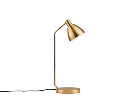 Elegant Golden Desk Lamp for Modern Interiors