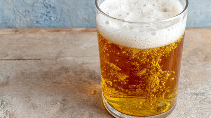 Effervescent ale fizzes in golden majesty, celebrating Oktoberfest's spirited clamor and the rare charm of Fermentation Day