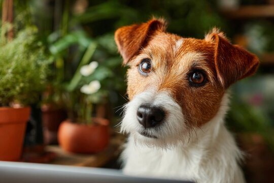 Morning light reveals dog's human-like behavior. Ai and free movement. State and corporate ai use facial recognition to shape behavior and fear. Biometric liberty loss. Dog moment.