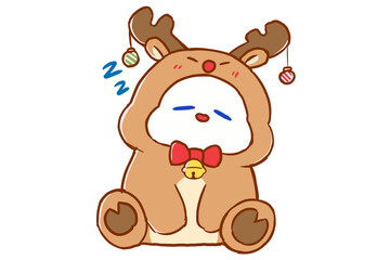 Christmas Deer Costume