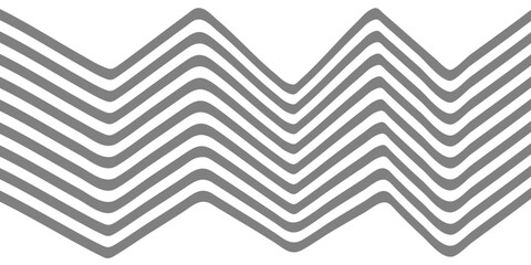 Abstract vector geometric chevron maze pattern texture design with gray lines square shape backdrop