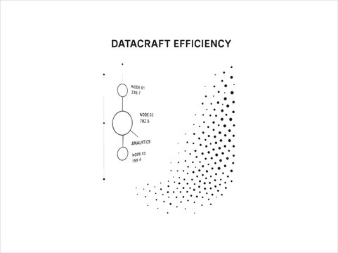 
DataCraft Efficiency Prompt: data analytics nodes, scatter chart
