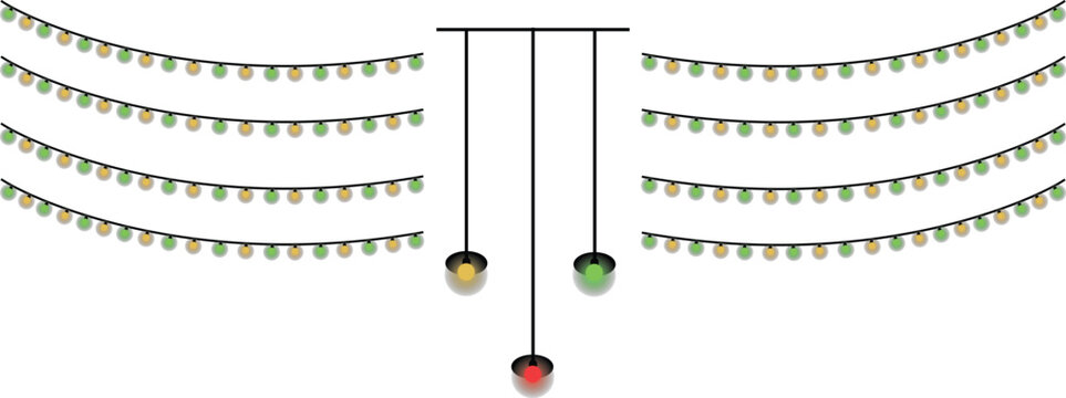 Festive Hanging Lights