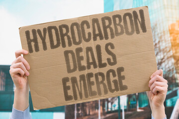 "Hydrocarbon Deals Emerge" Commercial arrangements reshape international dynamics. CRUDE. COMMERCE. EXPORTS. REVENUE. BILATERAL.