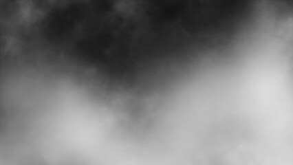 Fog on transparent background. Blue smoke fog texture. Abstract Cloud. Misty fog overlay