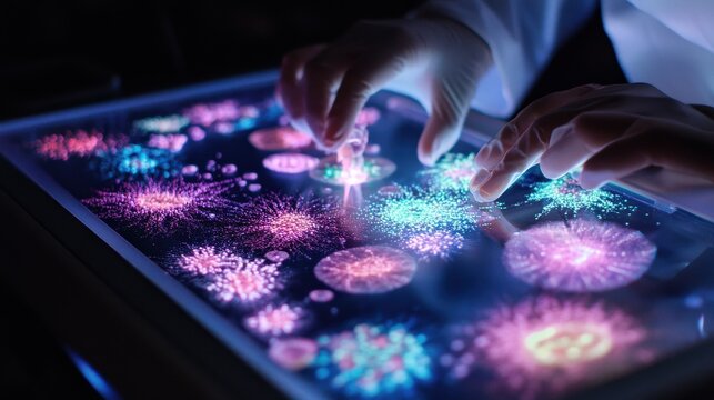 Innovative Technology with Colorful Digital Display