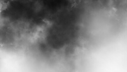 Fog on transparent background. Blue smoke fog texture. Abstract Cloud. Misty fog overlay