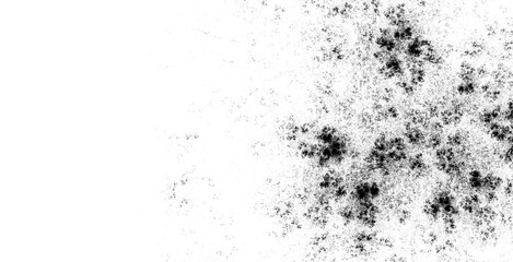 Grunge black and white texture dark weathered overlay distress background abstract dotted vector illustration isolated on transparent background isolated on trasparent background