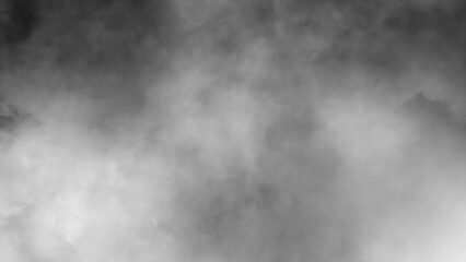 Fog on transparent background. Blue smoke fog texture. Abstract Cloud. Misty fog overlay
