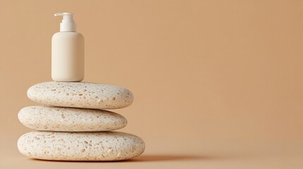 Stone Platform for Displaying Items Outdoors