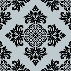 Floral seamless pattern designed for fabric, clothing, background, decoration, wallpaper.